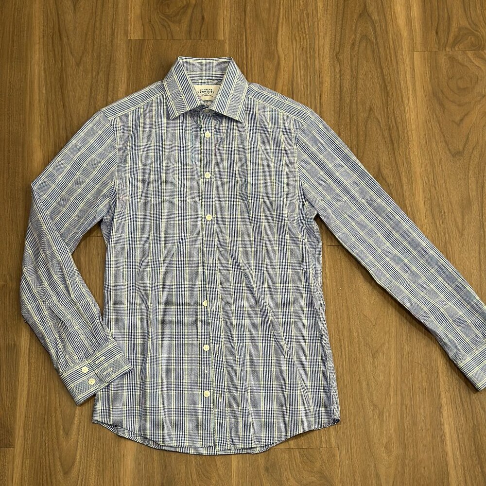 Men's Long Sleeve Button Down Dress Shirt
